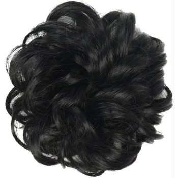 Coc Elegant Sintetic Negru